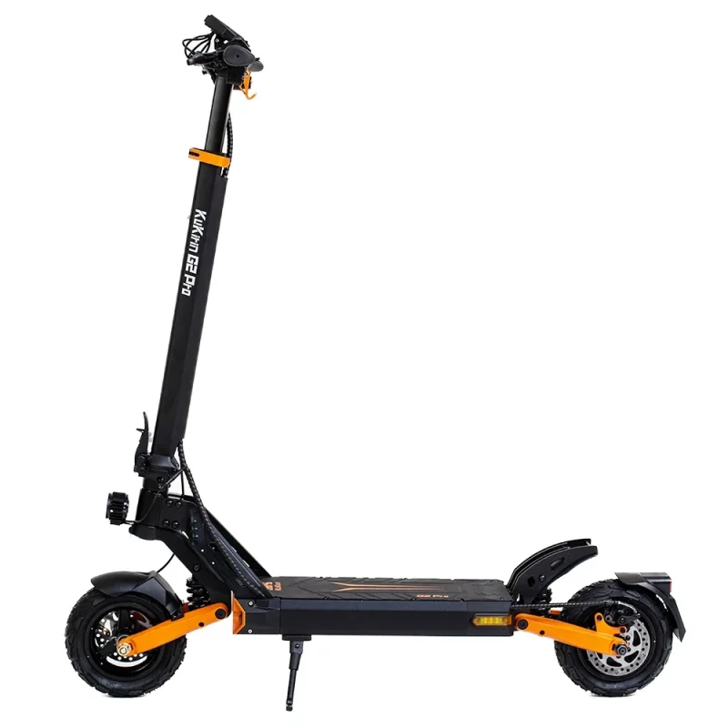 Trotinete elétrica Kukirin G2 Pro vista frontal com guiador