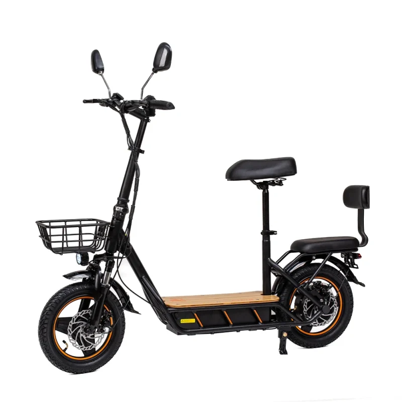 KuKirin C1 Pro pormenor dos pneus de 14 polegadas