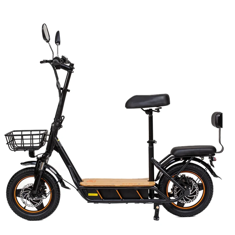 KuKirin C1 Pro dobrada para transporte