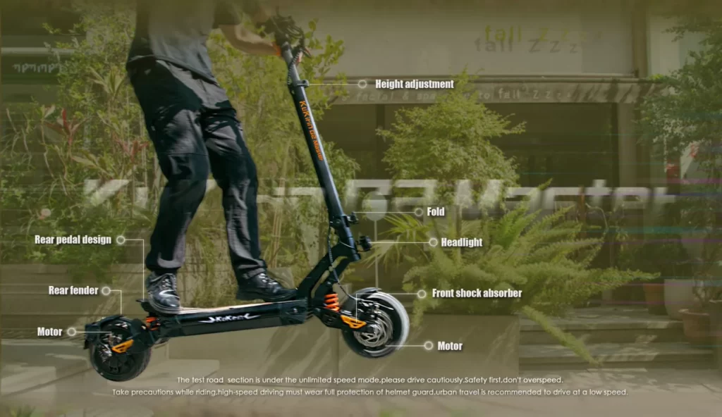 Melhor Trotinete elétrica Kukirin G2 Master 2025
