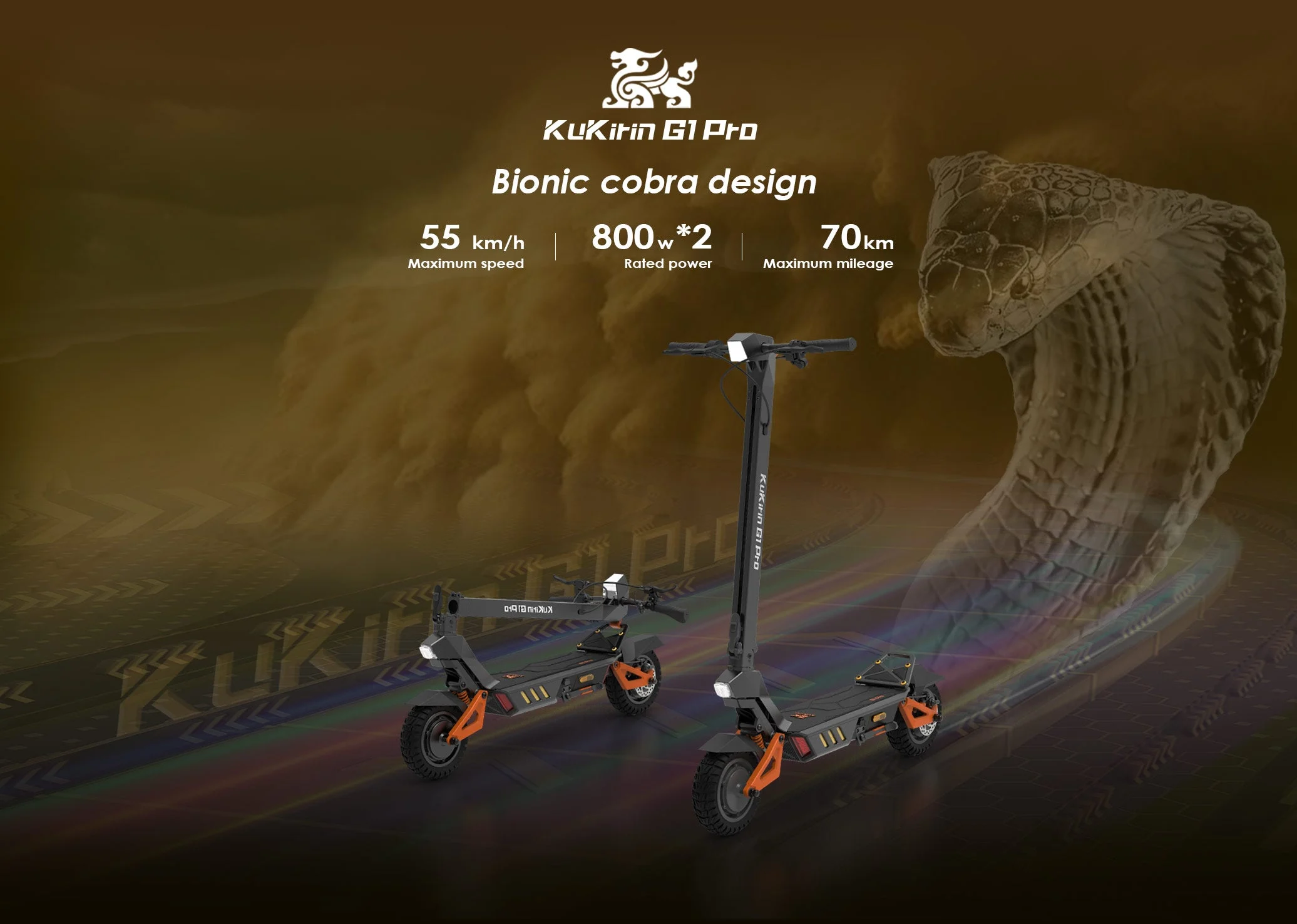 Scooter elétrica Kukirin G1 Pro