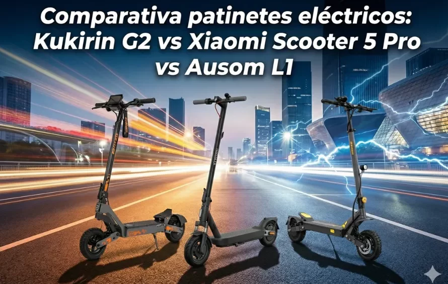 Comparativo de trotinetes elétricas
