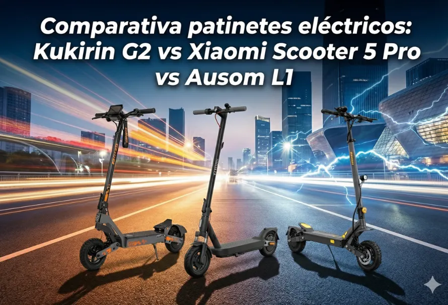 Comparativo de trotinetes elétricas
