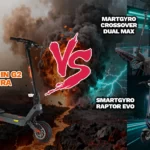 Kukirin G2 Ultra trotinete offroad potente vista lateral