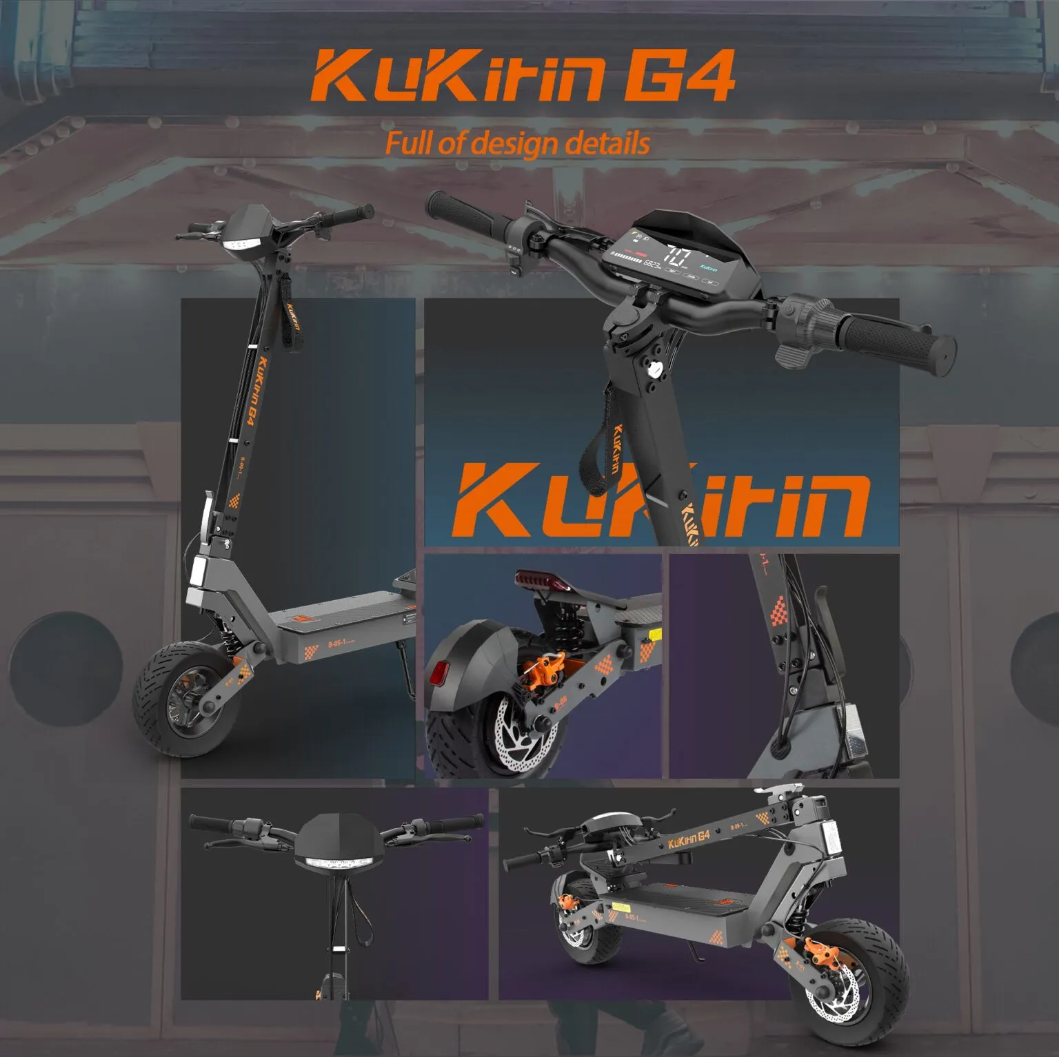 Kukirin G4 robusta e segura
