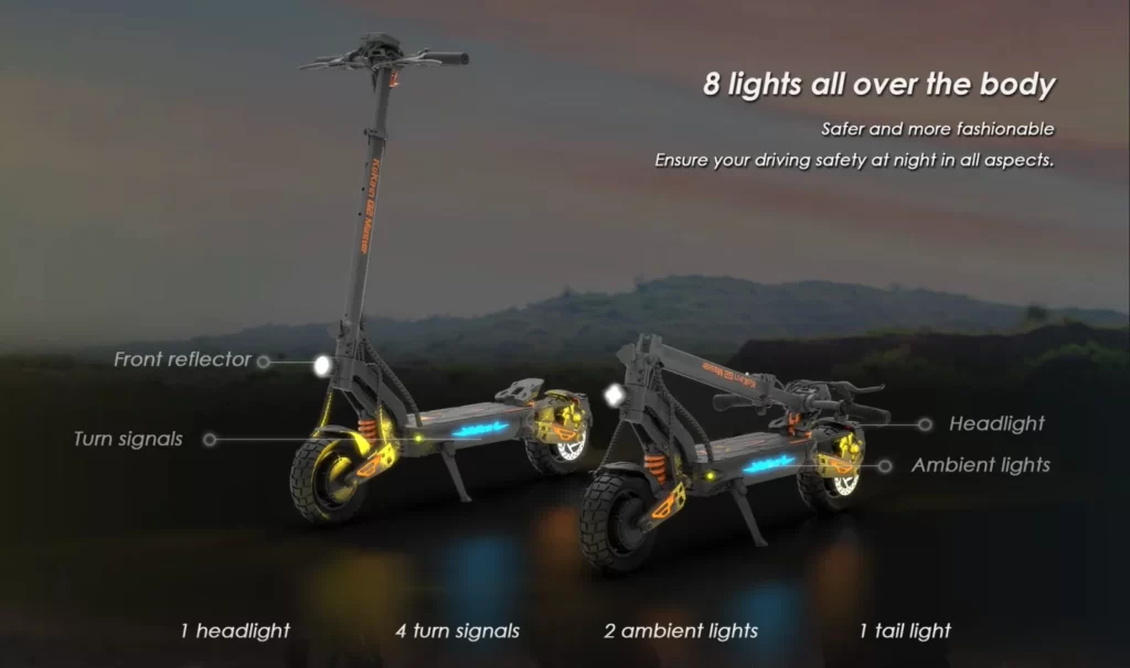 trotineta elétrica Kukirin G2 Master