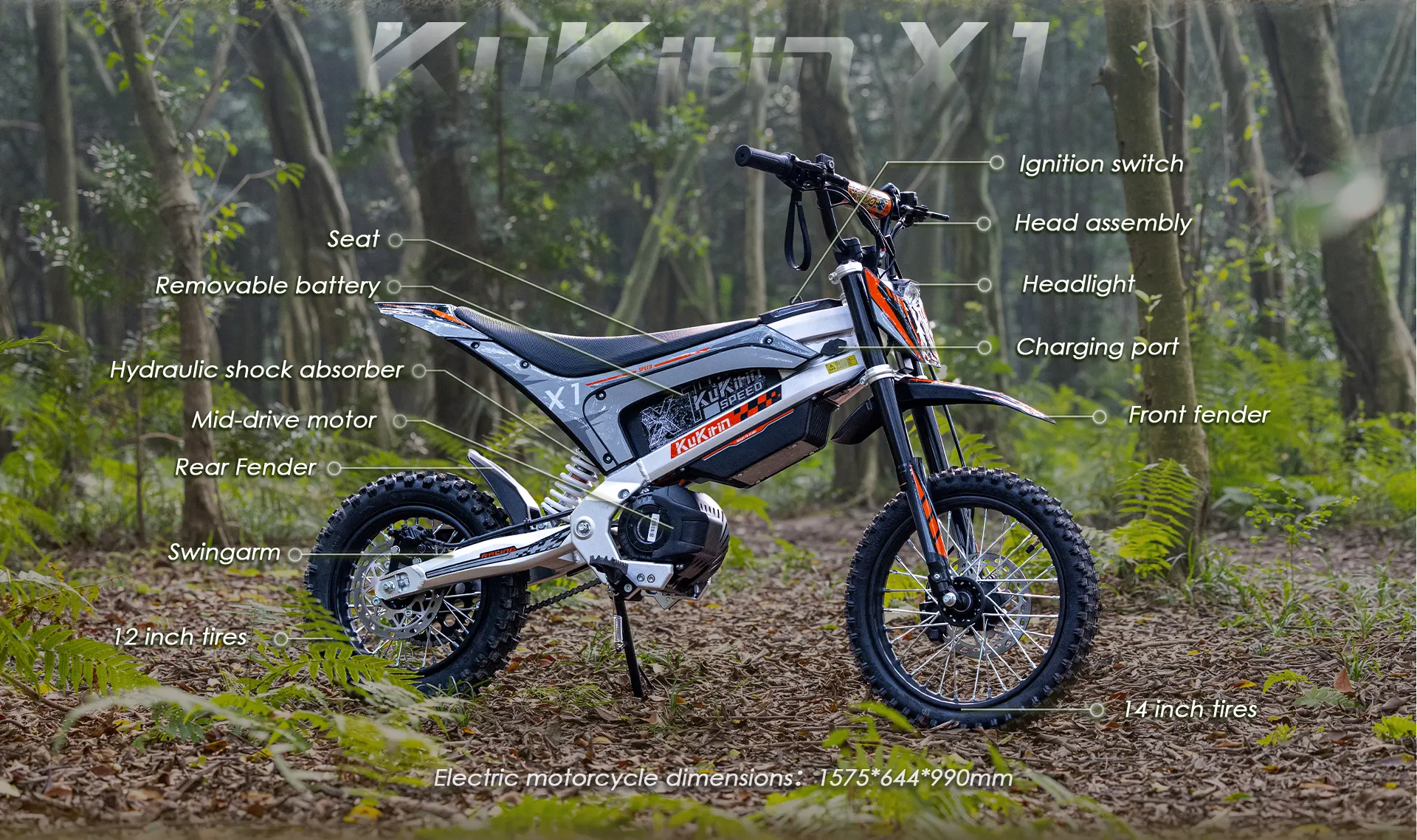 Melhor preço motocicleta elétrica Kukirin X1