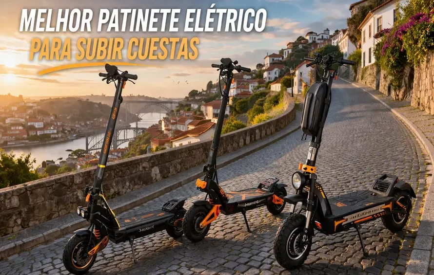 patinete elétrico para subir cuestas