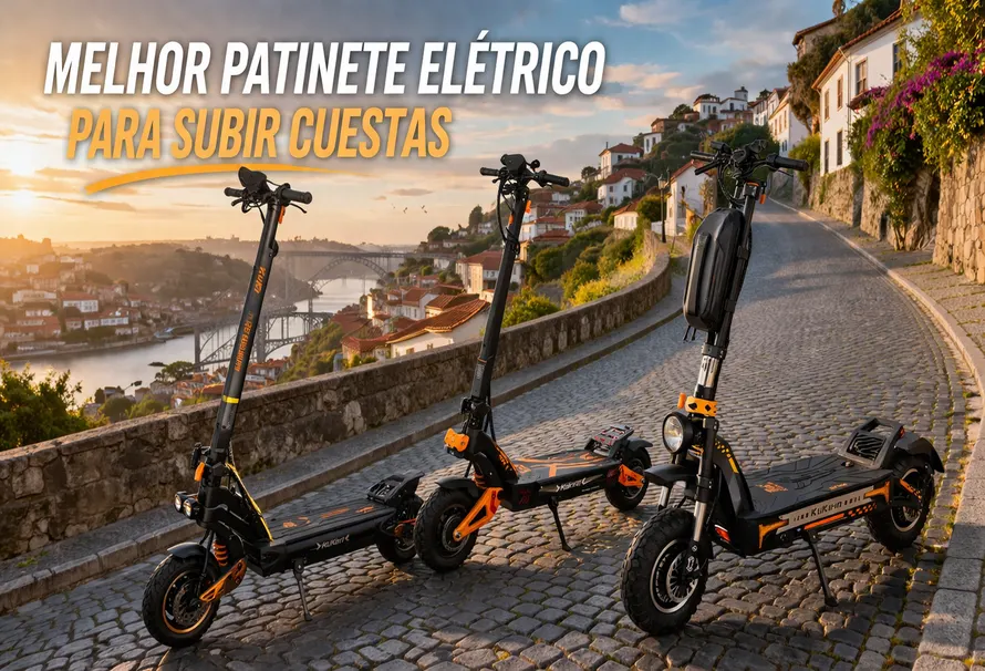 patinete elétrico para subir cuestas