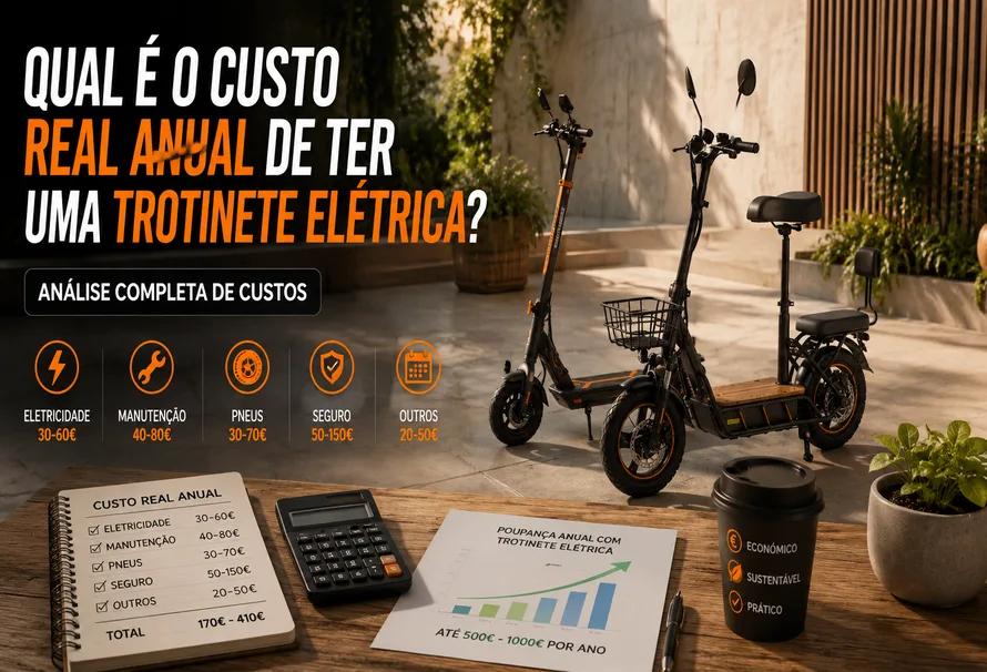Qual é o custo real de ter uma trotinete