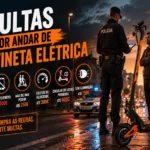Multas por andar de trotineta elétrica