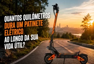 Quantos quilómetros dura um patinete