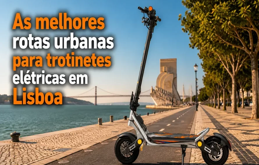 As melhores rotas urbanas para trotinetes em Lisboa