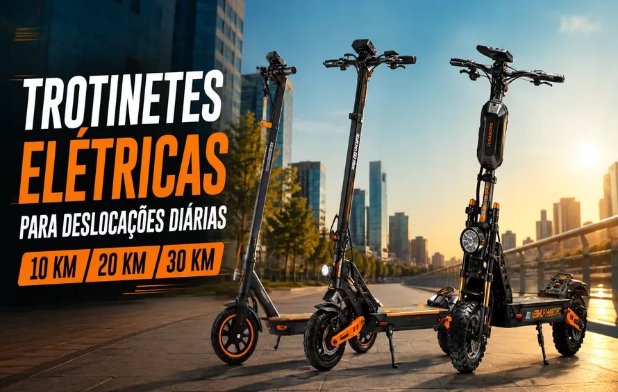 Trotinetes para deslocações diárias