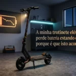 trotinete perde bateria estando desligada: porque é que isto acontece?