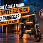 Porque é que a minha trotinete não carrega? Causas e soluções