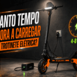 Quanto tempo demora a carregar uma trotinete?