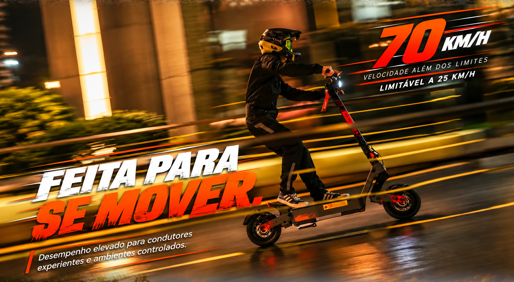 KuKirin G4 Ultra Dual Motor com velocidade máxima até 70 km/h