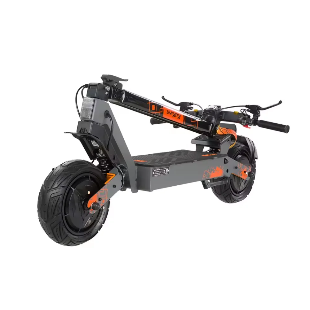 KuKirin G4 Ultra completamente dobrada