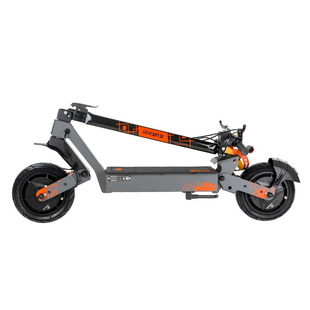 KuKirin G4 Ultra dobrada para transporte e arrumação