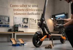 trotinete tem os rolamentos danificados